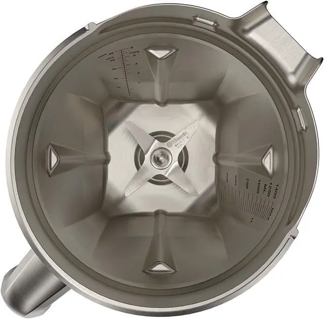 Alt view image 8 of 18 - Vitamix Stainless Steel Container, 48 oz