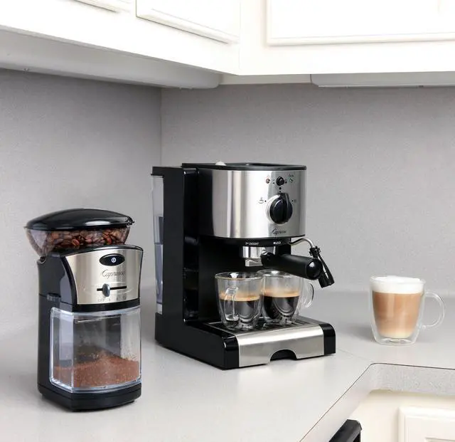 Alt view image 12 of 20 - Capresso EC100 Pump Espresso and Cappuccino Machine