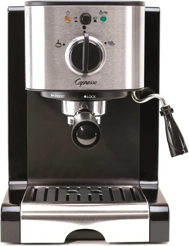 Alt view image 10 of 20 - Capresso EC100 Pump Espresso and Cappuccino Machine