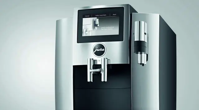 Alt view image 5 of 15 - jura s8 automatic coffee machine, chrome