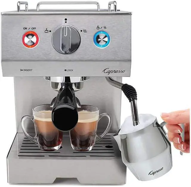 Alt view image 6 of 15 - Capresso 12605 Cafe Select Espresso Maker - Silver