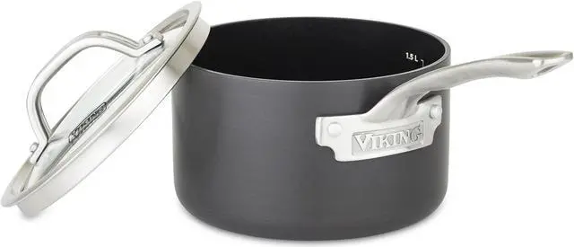 Alt view image 6 of 8 - Viking Culinary Hard Anodized Nonstick Cookware Set, 10 Piece, Gray