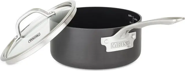 Alt view image 7 of 8 - Viking Culinary Hard Anodized Nonstick Cookware Set, 10 Piece, Gray