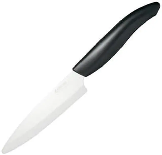 Alt view image 2 of 4 - Kyocera Revolution Ceramic 4.5-Inch Utility Knife, Black