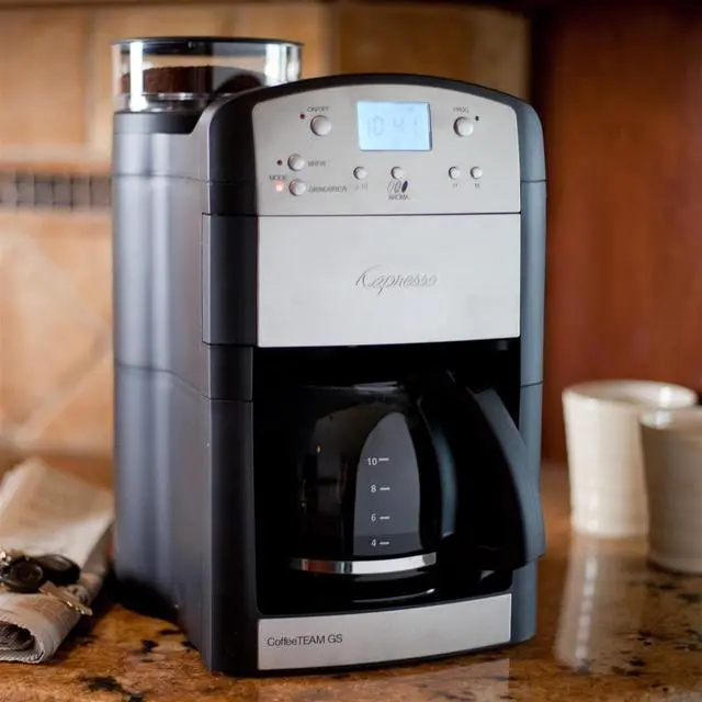Alt view image 2 of 2 - Jura-Capresso 10-c. CoffeeTEAM GS Coffee Maker and Grinder Combo
