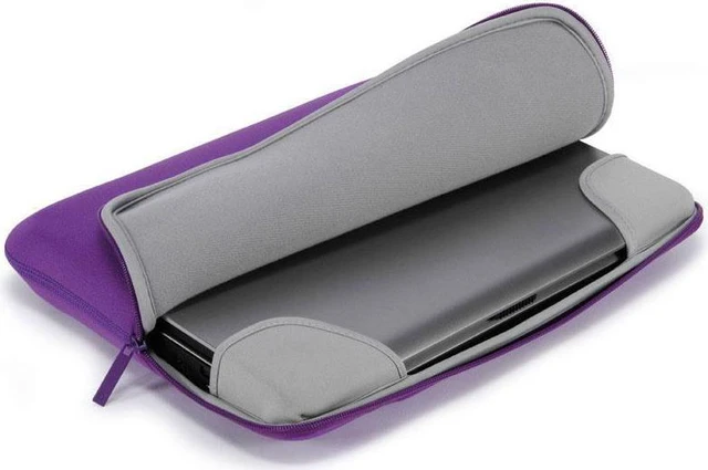 Alt view image 3 of 20 - TUCANO BFC1314PURP 13-14 inch Colore Second Skin Laptop Sleeve - Purple