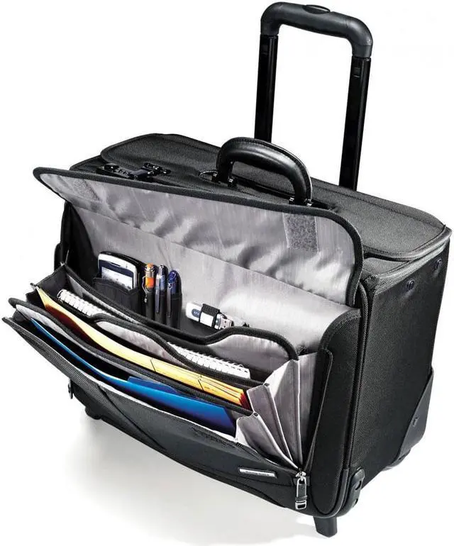 Alt view image 9 of 20 - Samsonite Luggage Wheeled Catalog Case