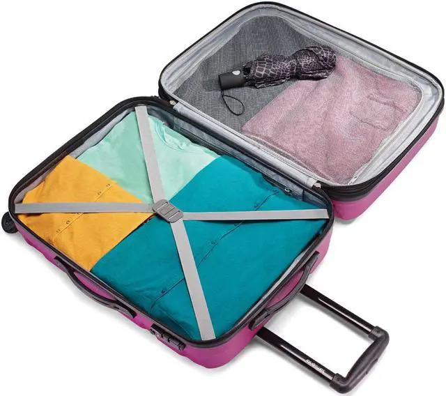 Alt view image 4 of 19 - Samsonite Omni 20" Hardside Spinner - Caribbean Blue