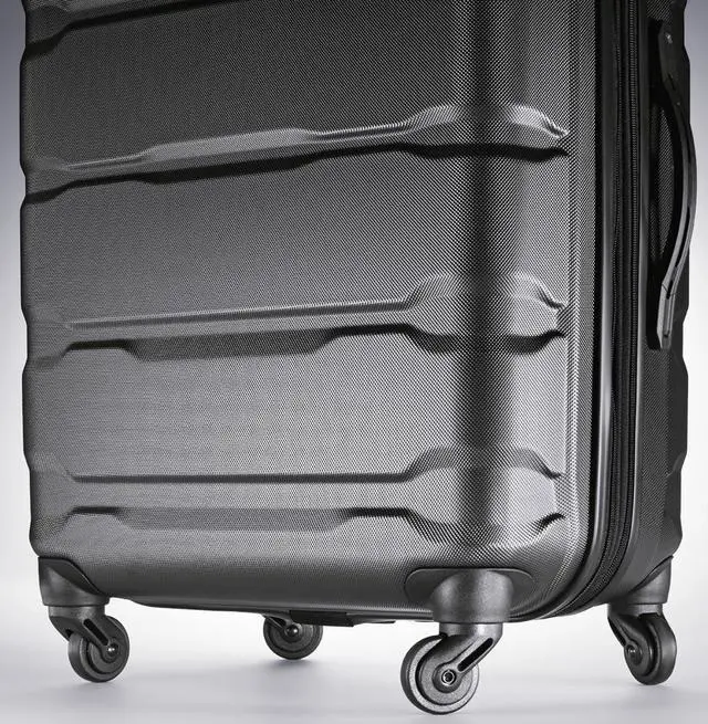 Alt view image 3 of 20 - Samsonite Omni PC Hardside Luggage, Black, Checked-Medium