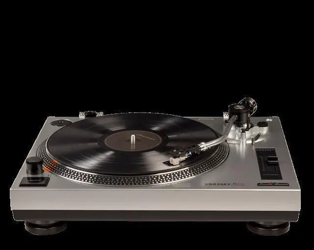 Alt view image 2 of 17 - Crosley 2 Speed S-Shaped Built-In Preamp Record Player Turntable (For Parts)