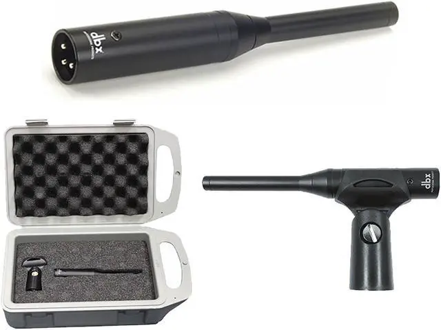 Alt view image 5 of 15 - DBX RTA-M - Reference Microphone Real Time Audio Analyzing Mic Perfect for DriveRack PA, DriveRack PA+, 260