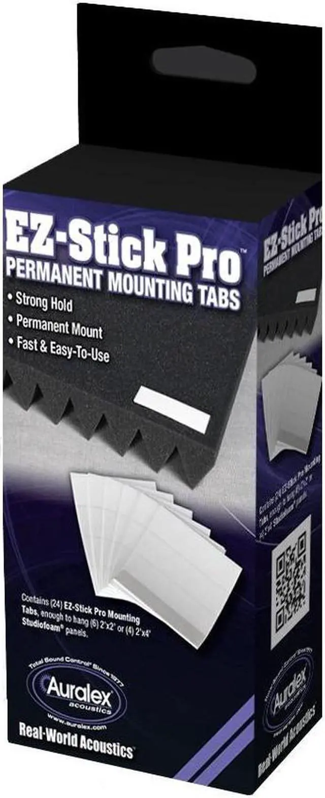 Main image of Auralex EZ-Stick Pro Mounting Tabs