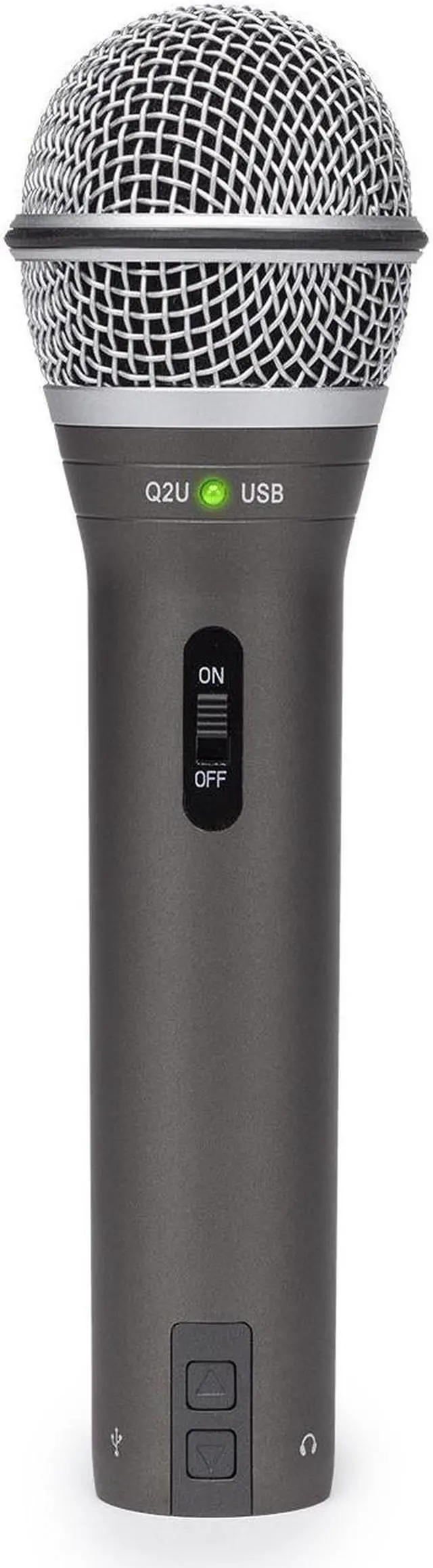 Alt view image 8 of 14 - Samson SAQ2U Q2U Handheld Dynamic USB Microphone