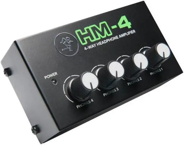 Alt view image 13 of 19 - Mackie HM-4, 4-Way Headphone Amplifier