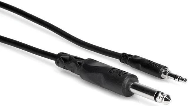 Alt view image 2 of 6 - Hosa CMP100 Series Stereo 1/8" to Mono 1/4" Cable (3 ft)
