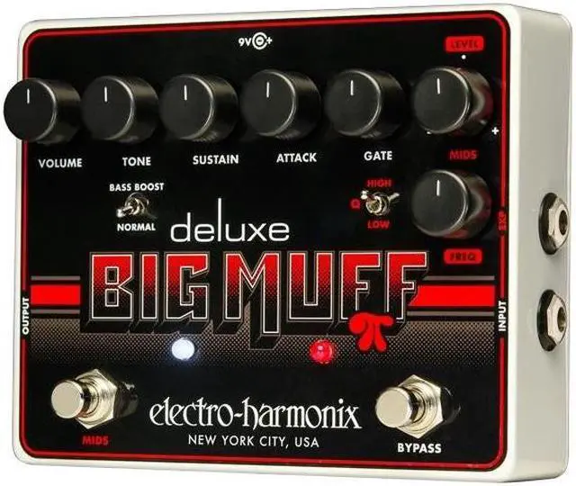 Alt view image 2 of 8 - Electro-Harmonix Deluxe Big Muff Pi Harmonic Sustain/Distortion Pedal