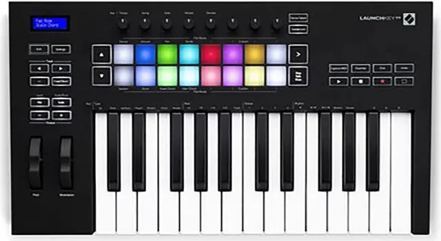 Alt view image 5 of 13 - Novation Launchkey 25 Mk3 25-Key MIDI Controller Keyboard