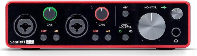 Alt view image 13 of 16 - Focusrite Scarlett 2i2 3rd Generation Audio Interface