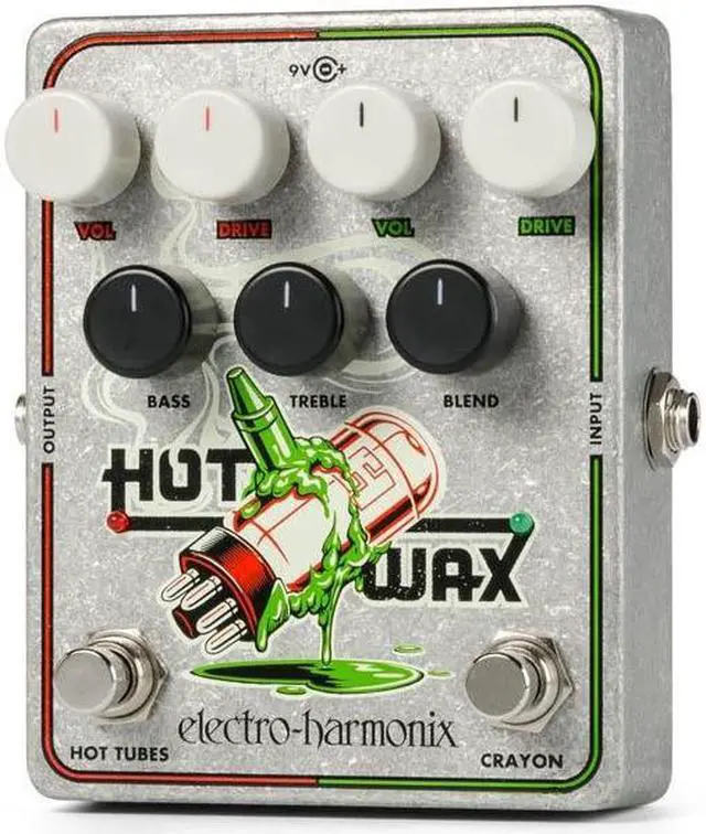 Main image of Electro-Harmonix Hot Wax Dual Overdrive Guitar Effects Pedal