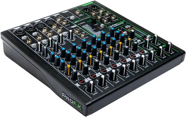 Alt view image 20 of 20 - Mackie PROFX10V3 10 Channel Professional Effects Mixer with USB