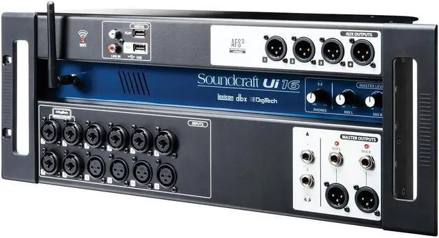 Main image of Soundcraft Ui-16 - 16 Input Remote-Controlled Digital Mixer