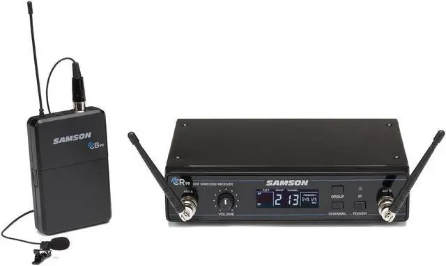 Alt view image 7 of 8 - Samson Concert 99 Presentation Lavalier Wireless System ("K" Band)