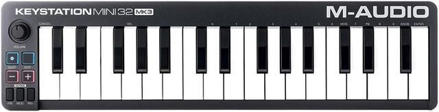Alt view image 13 of 20 - M-Audio Keystation Mini 32 MK3 MIDI Controller