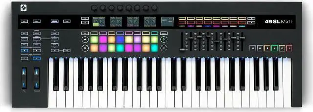 Alt view image 13 of 17 - Novation 49SL MkIII MIDI and CV Keyboard Controller