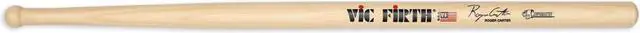 Alt view image 3 of 8 - Vic Firth Corpsmaster Roger Carter Signature Marching Snare Drum Sticks Wood
