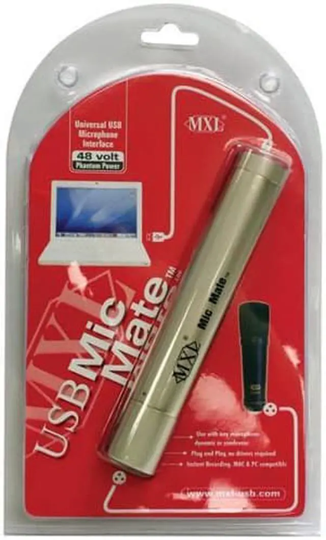 Alt view image 2 of 7 - USB Mic Adapter for Condenser