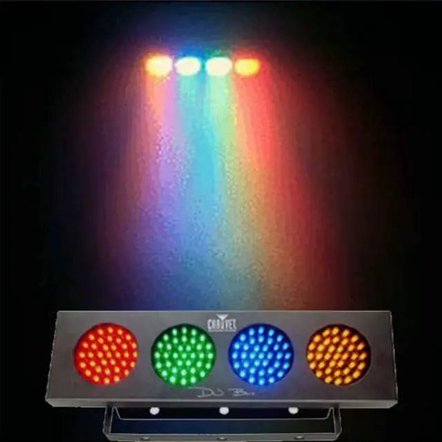 Alt view image 5 of 19 - Chauvet DJBANK Sound-Activated Multi Color Strip Light