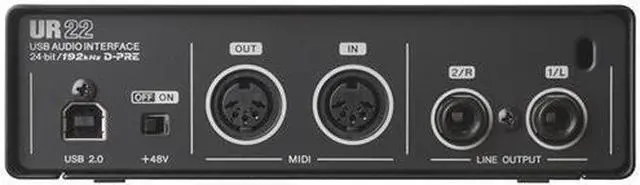 Alt view image 9 of 10 - Steinberg UR22 2x2 USB 2.0 Audio Recording Interface with Cubase AI Software