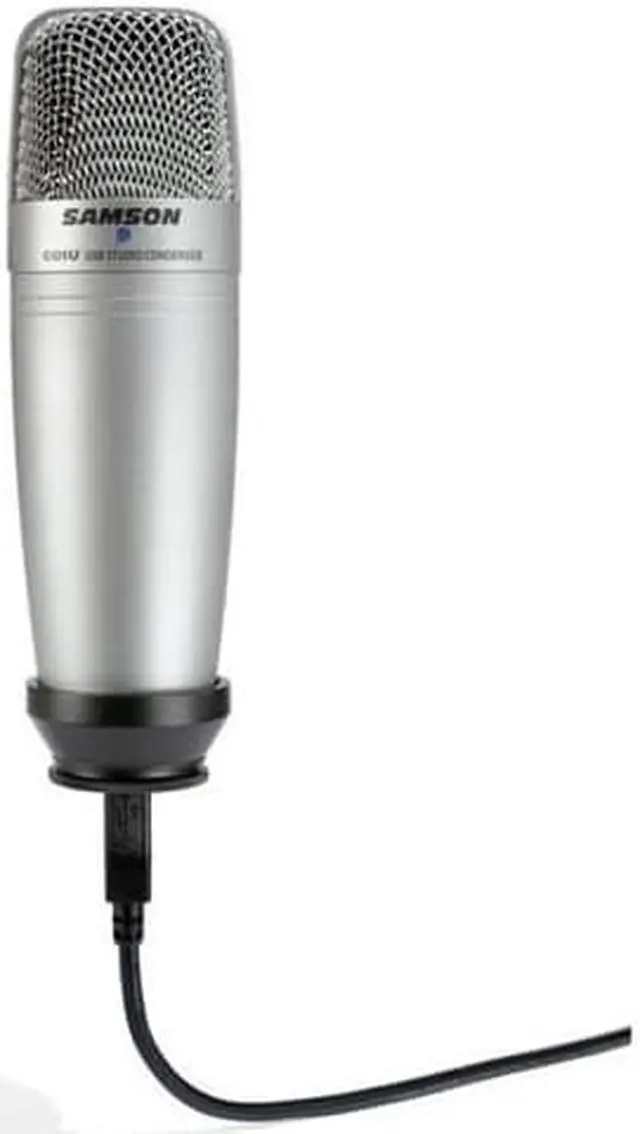 Alt view image 5 of 6 - SAMSON USB Studio Condenser Microphone with Cakewalk Software C01UCW