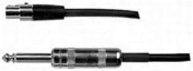 Alt view image 2 of 16 - Shure WA302 Instrument Cable for Body-Pack Transmitters, 2'