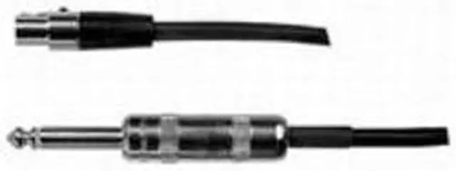 Alt view image 3 of 16 - Shure WA302 Instrument Cable for Body-Pack Transmitters, 2'
