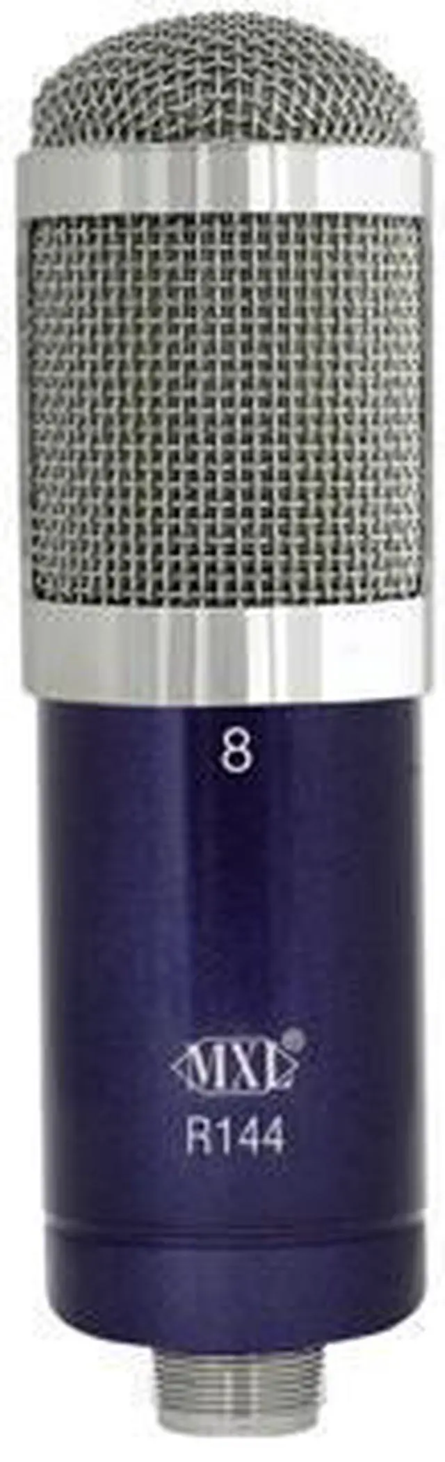 Alt view image 6 of 13 - MXL R144 Ribbon Microphone with Shockmount & Case