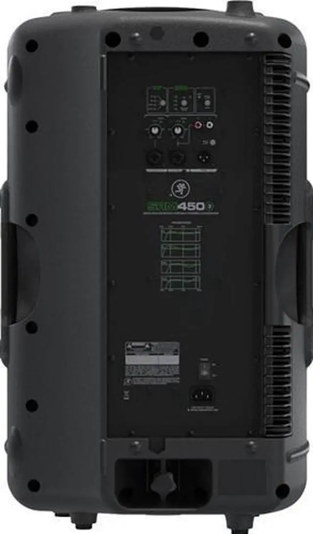 Alt view image 6 of 20 - Mackie SRM450 Powered 12" Loudspeaker 1000W Bi-Amped Version 3 Active Speaker