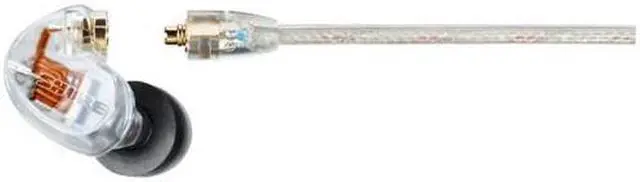 Alt view image 6 of 20 - Shure SE425 Pro In-Ear Sound Isolating Dual Driver Earphones - Clear