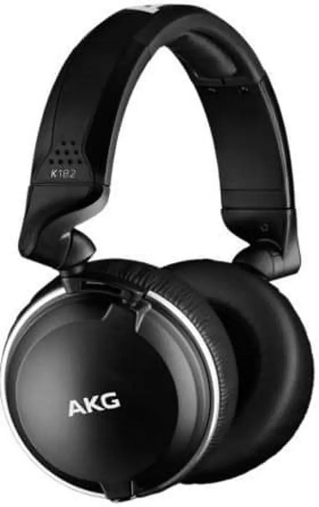 Alt view image 7 of 15 - AKG K182 Professional Closed-Back Recording Studio Monitor Headphones/Swivel
