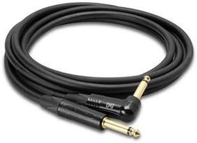 Main image of Hosa Edge Guitar Cable, Neutrik Straight to Right Angle, 10 Feet