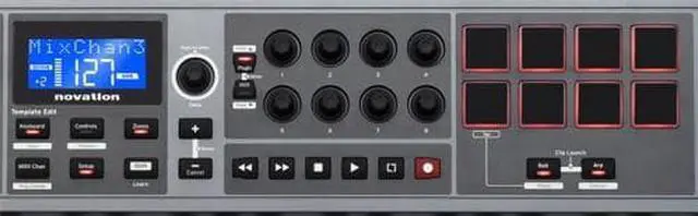 Alt view image 20 of 20 - Novation Impulse 25 USB/MIDI 25-Key Keyboard Controller