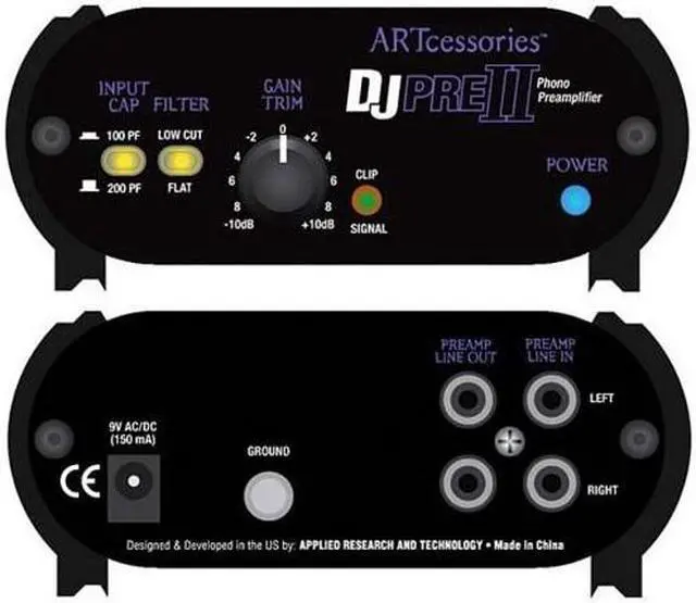 Alt view image 5 of 18 - ART DJ Pre II Phono Preamp
