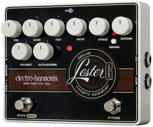 Alt view image 5 of 12 - Electro-Harmonix Lester G Deluxe Rotary Speaker pedal for guitar