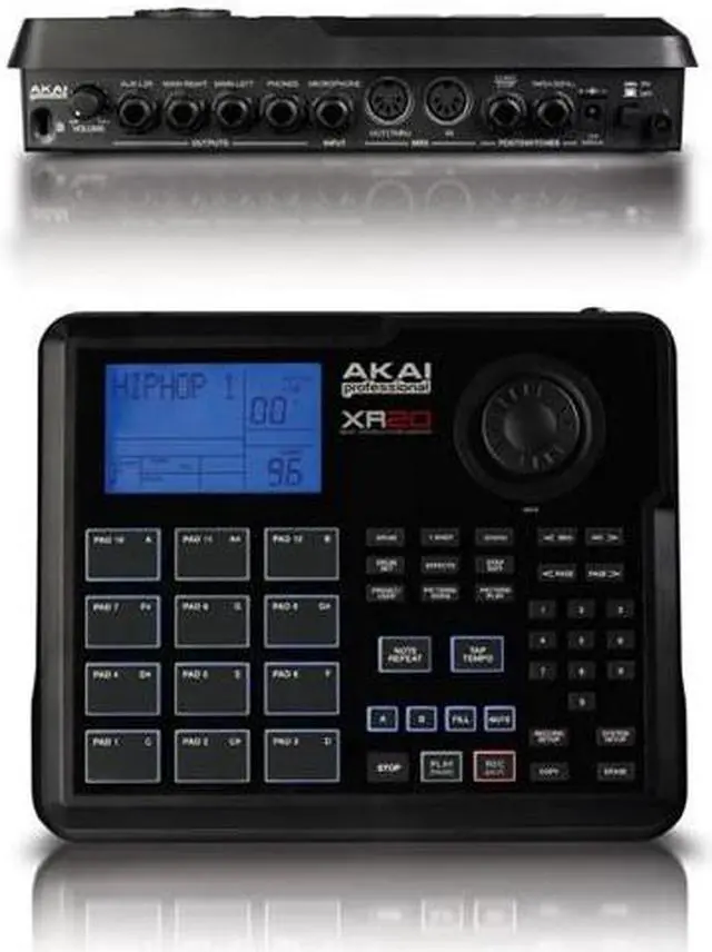 Alt view image 8 of 8 - Akai Professional XR20 Beat Production Station Drum Machine