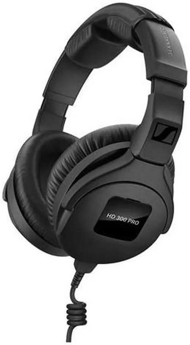 Alt view image 7 of 18 - Sennheiser HD 300 PRO Closed-back Professional Monitor Headphones