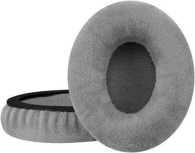Alt view image 5 of 8 - Geekria Comfort Velour Replacement Ear Pads for Sennheiser Momentum On-Ear Headphones Earpads, Headset Ear Cushion Repair Parts (Grey)