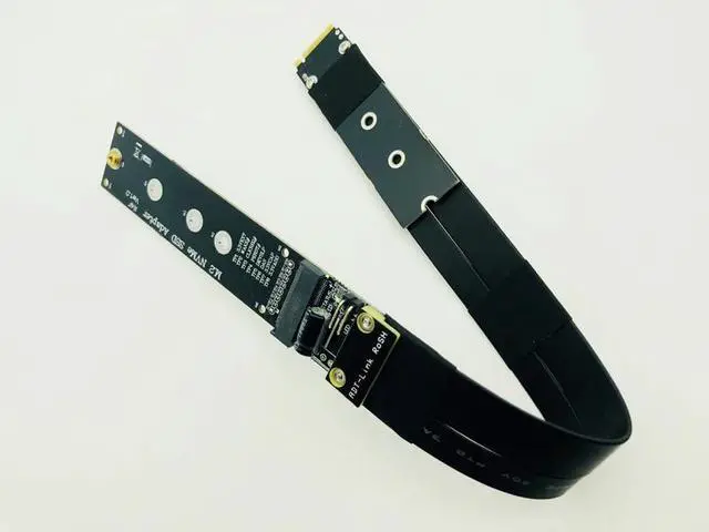 Alt view image 6 of 6 - Mainboard CPU Graphics Card Extention Cables PCI-E 1X to 16X Extender Riser Card SATA 4P Power Cable 4P Adapter Cable