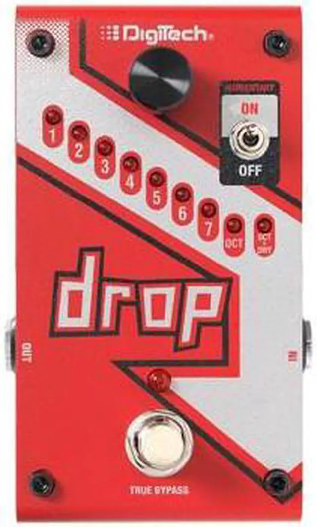 Alt view image 6 of 20 - Digitech Drop Polyphonic Drop Tune Pitch Shifter pedal