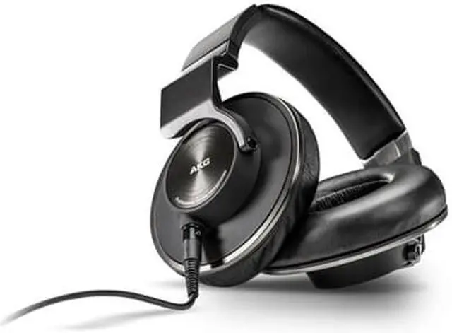 Alt view image 9 of 19 - AKG K553 MKII Closed Back Studio Headphones Black