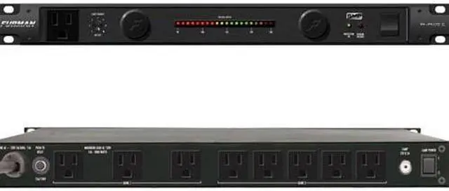 Alt view image 4 of 14 - Furman PL-PLUS C 19" Rackmount 15A Rack Power Strip